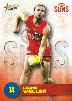 2021 Select AFL Footy Stars #90 Lachie Weller Front